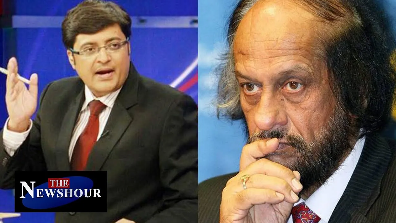 Arnab Goswami RK Pachauri