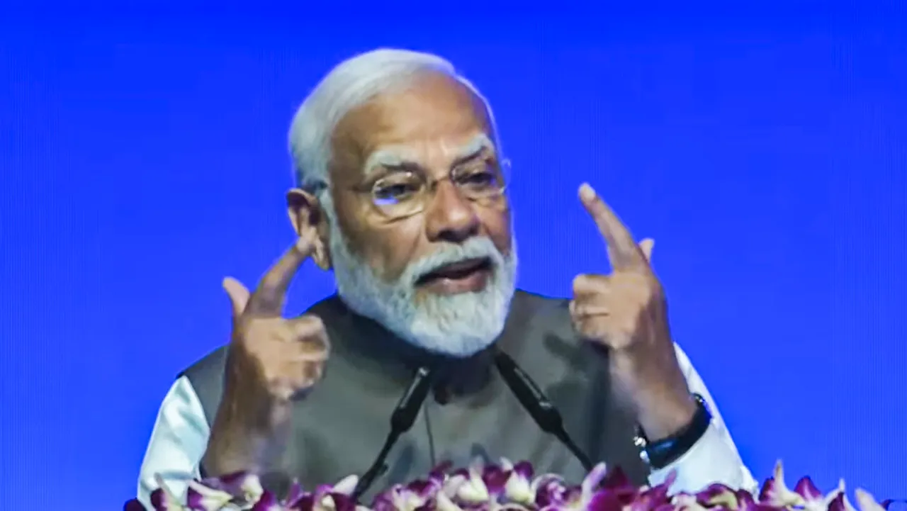 Prime Minister Narendra Modi addresses the inauguration of the India Energy Week 2024