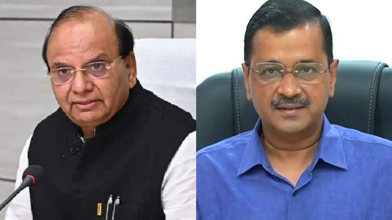 VK Saxena and Arvind Kejriwal