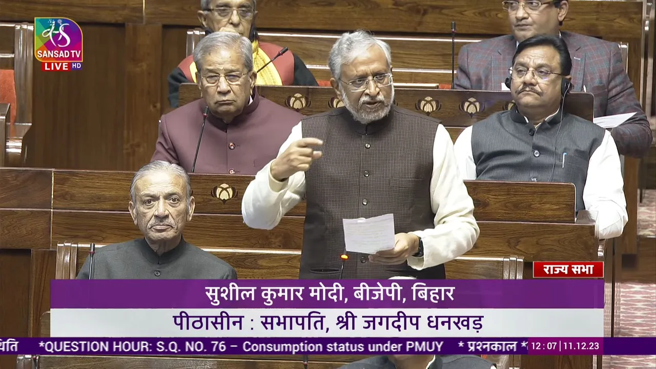 Make it mandatory for higher court judges to declare assets: BJP's Sushil Modi in RS