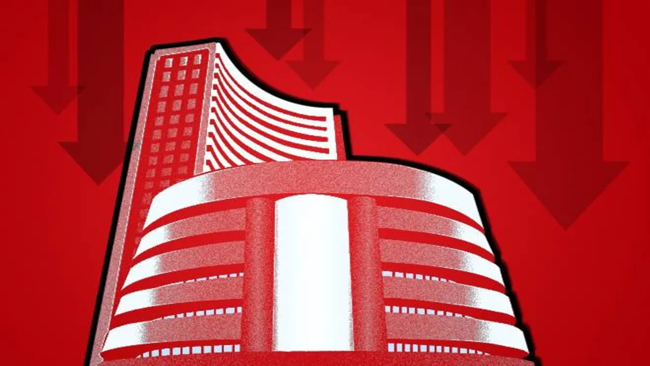 Share market Down Sensex Fall Stock market