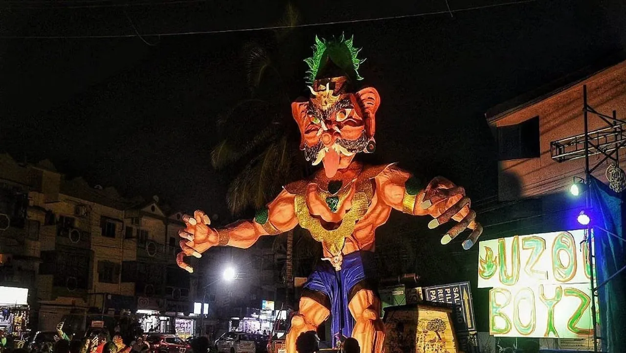 Goans burn 'Narakasur' effigies to celebrate Diwali; CM Sawant asks people to buy local products