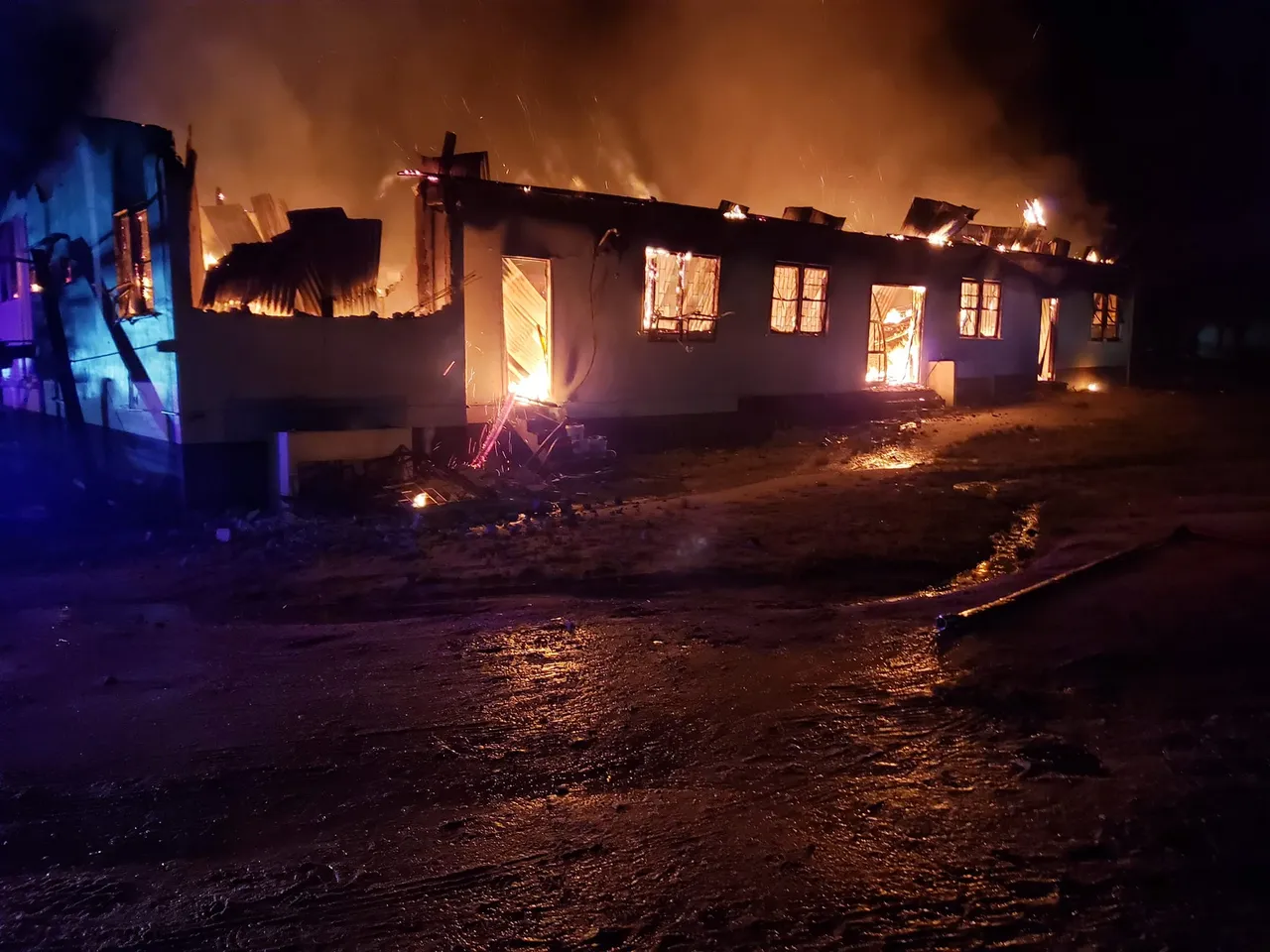 Guyana girls dorm fire that killed 19 was deliberately set by student:  official