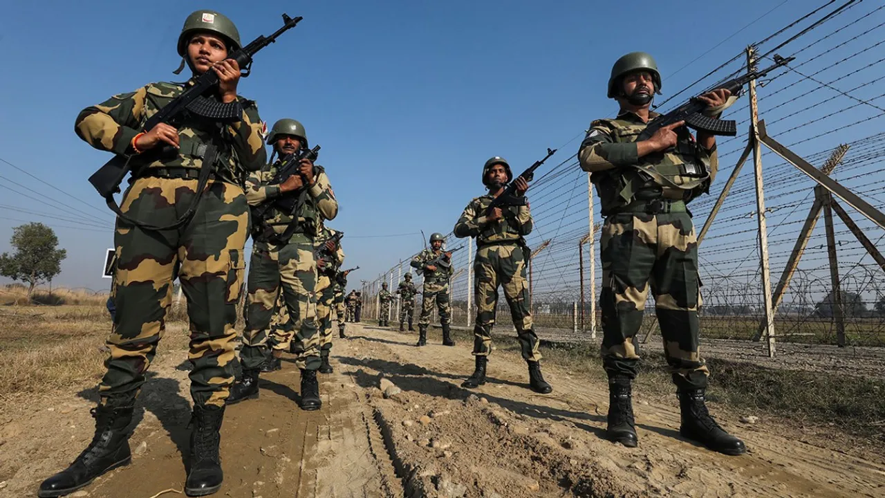 Firing by Pak Rangers along IB continued for around seven hrs, two injured: BSF