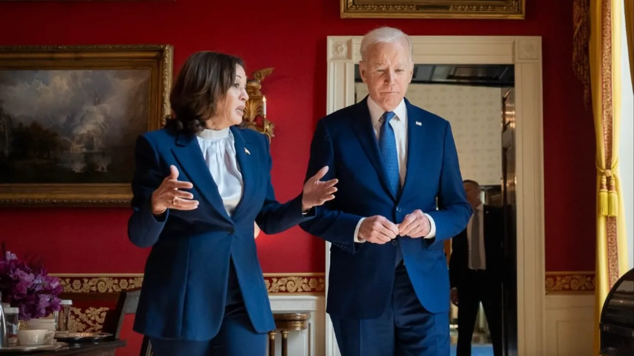 Kamala Harris and Joe Biden (File photo)