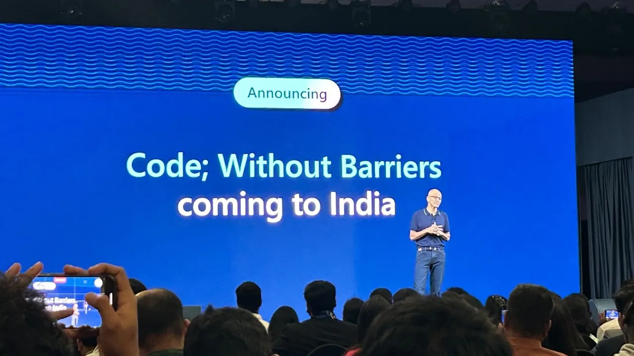 Code Without Barrier Satya Nadella
