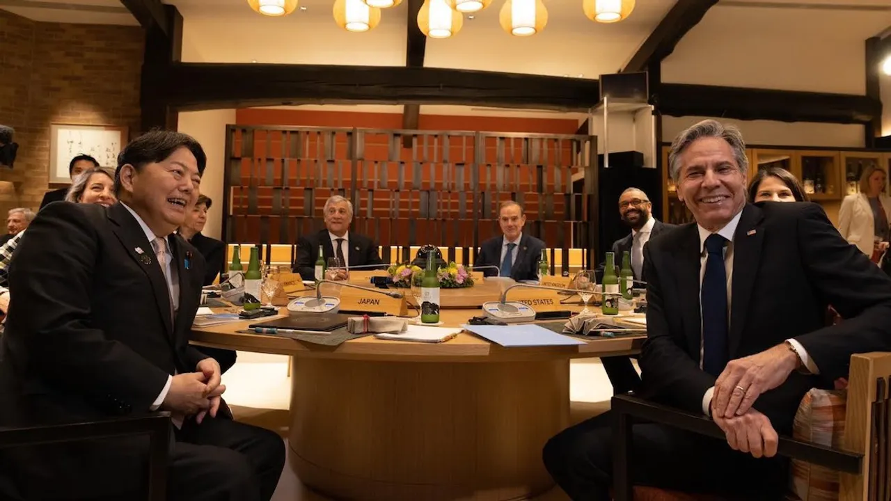 G7 diplomats meeting