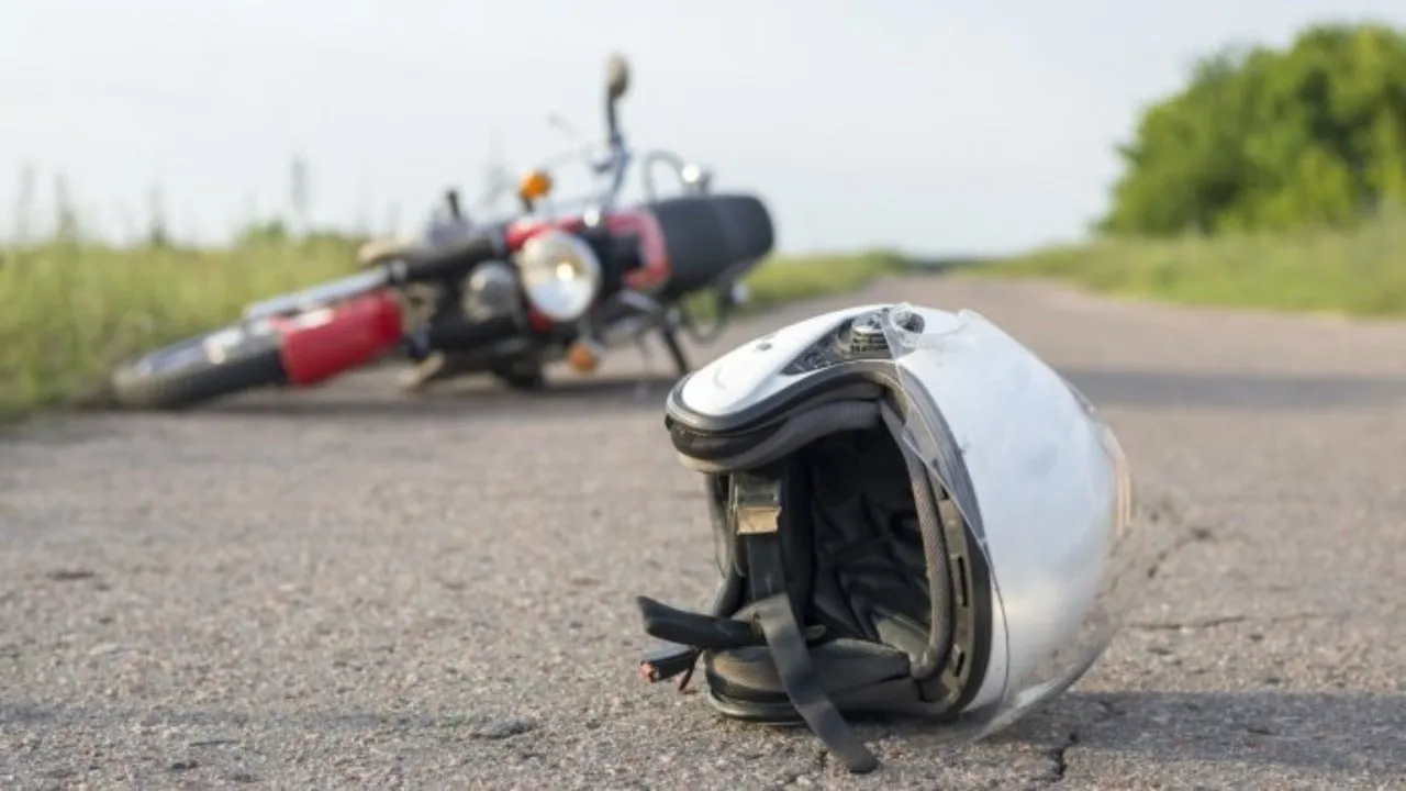 Motorcycle Helmet Road Accident