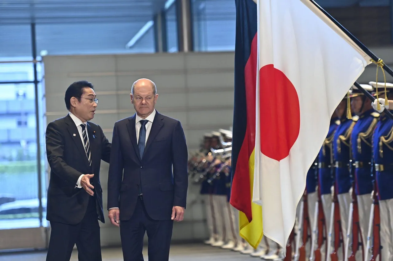 Japan and German leaders agree to strengthen ties, supply chain