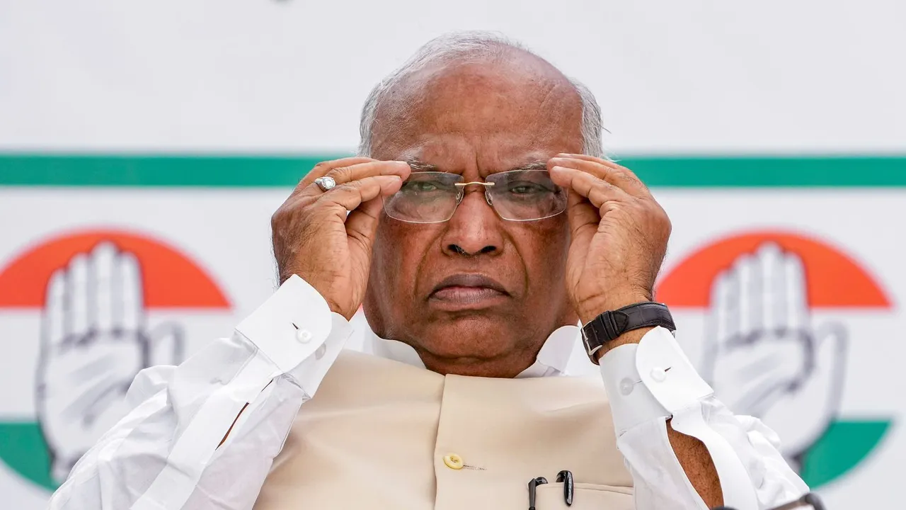 Congress President Mallikarjun Kharge (File image)
