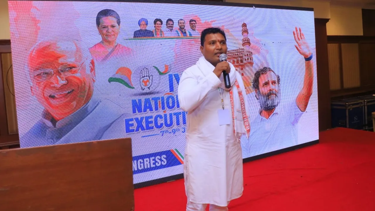 LIVE Updates: BJP's '400 paar' slogan is a joke: IYC president Srinivas BV