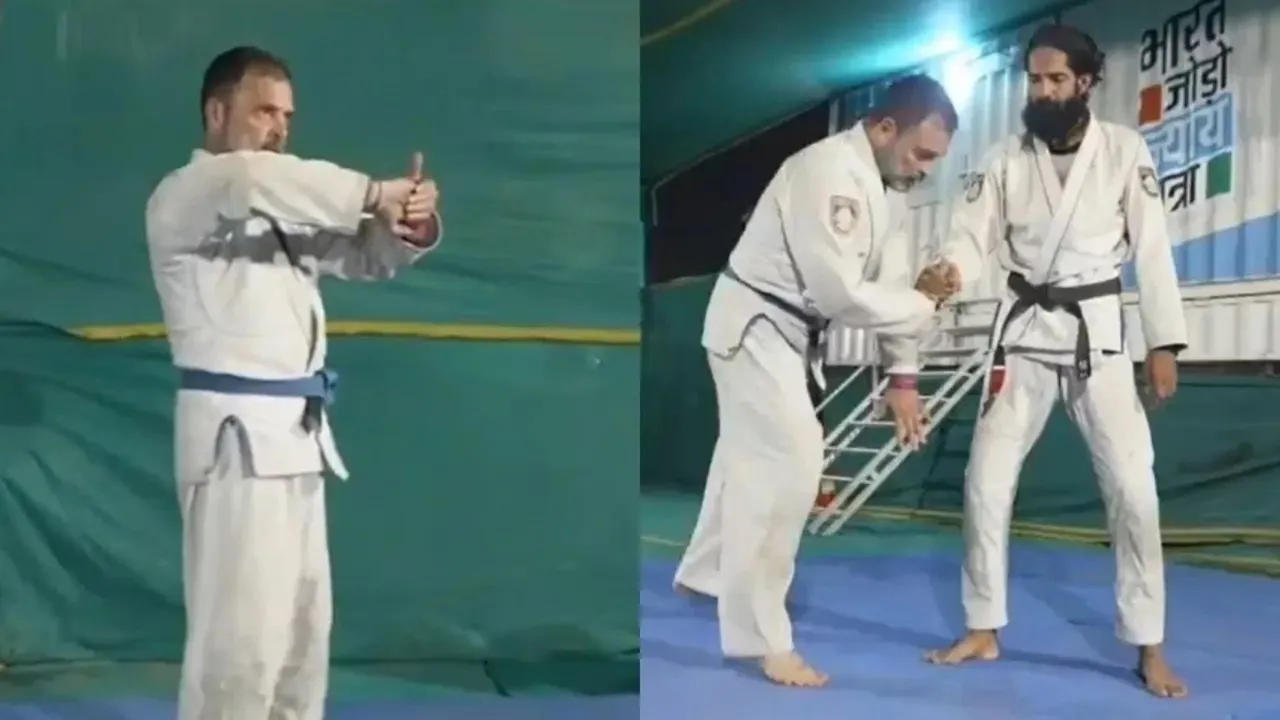 Rahul Gandhi Jiu-Jitsu