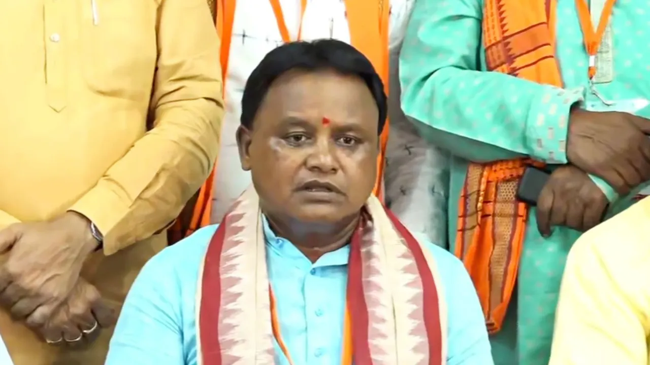 BJP MLA Mohan Charan Majhi who has been chosen as the new Chief Minister of Odisha.