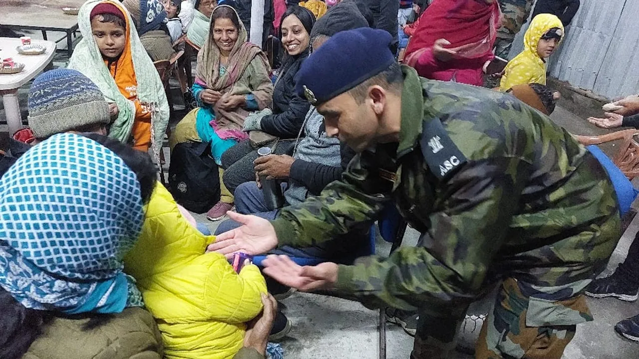 Indian Army rescues 500 people in Sikkim landslide