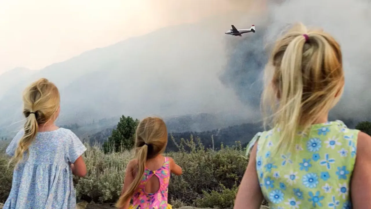 Bushfire smoke affecting kids