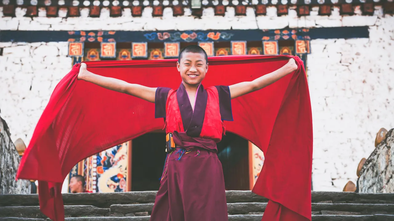 GNH Survey in Bhutan Happiness Monk