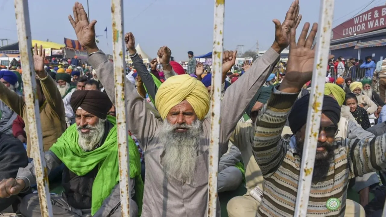 Farmers Protest Delhi Chalo