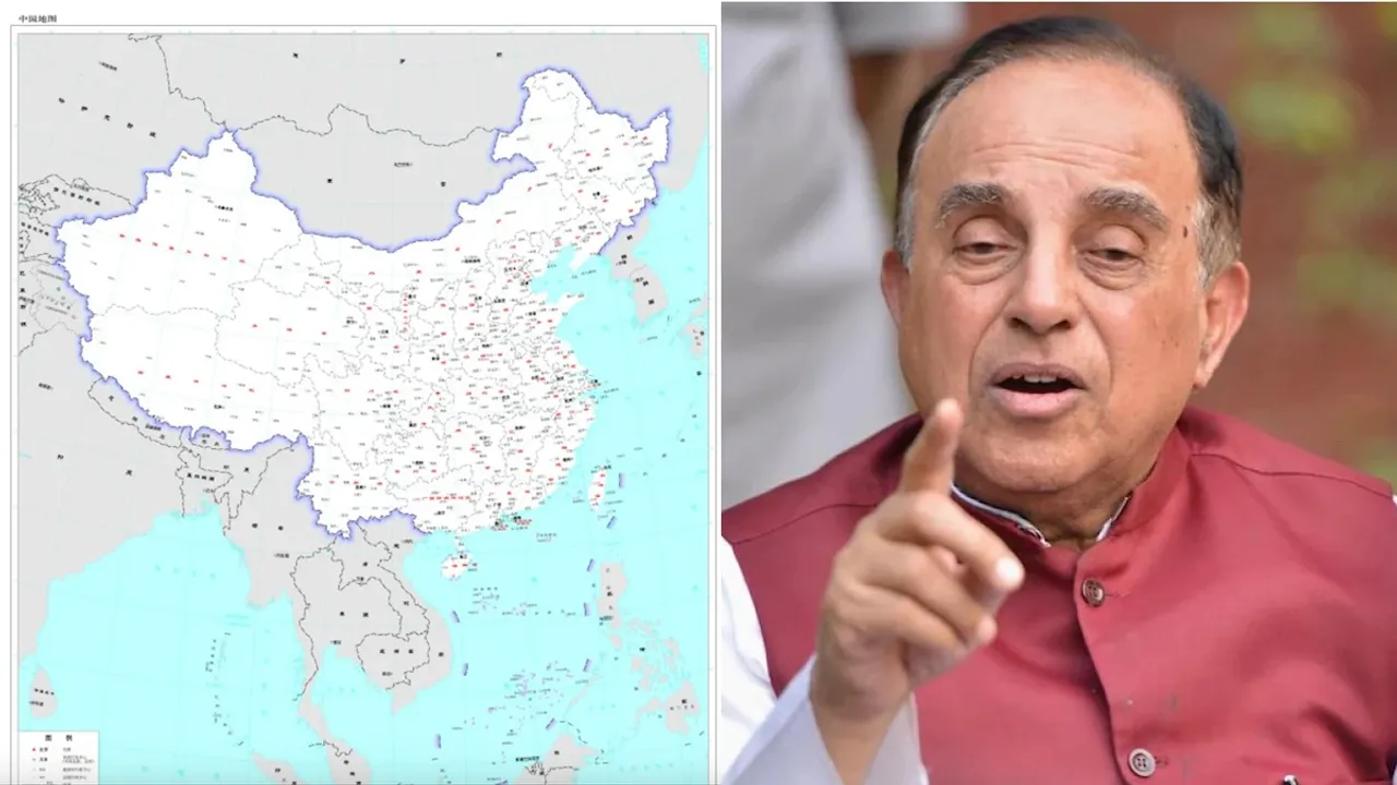 Subramanian Swamy attacks PM Modi over China's map claiming Indian territories