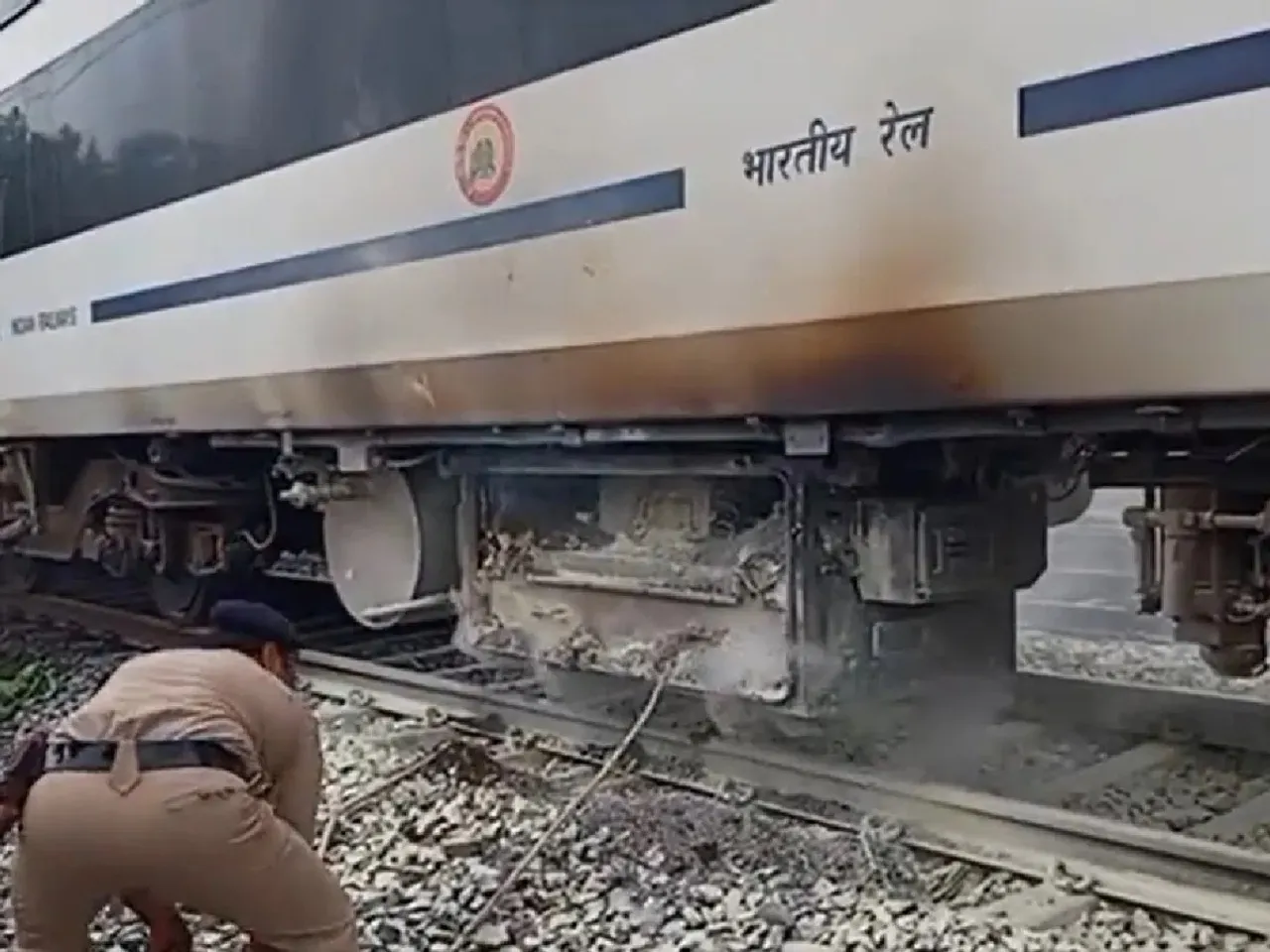 Fire in battery box of Bhopal-Delhi Vande Bharat train; no casualty