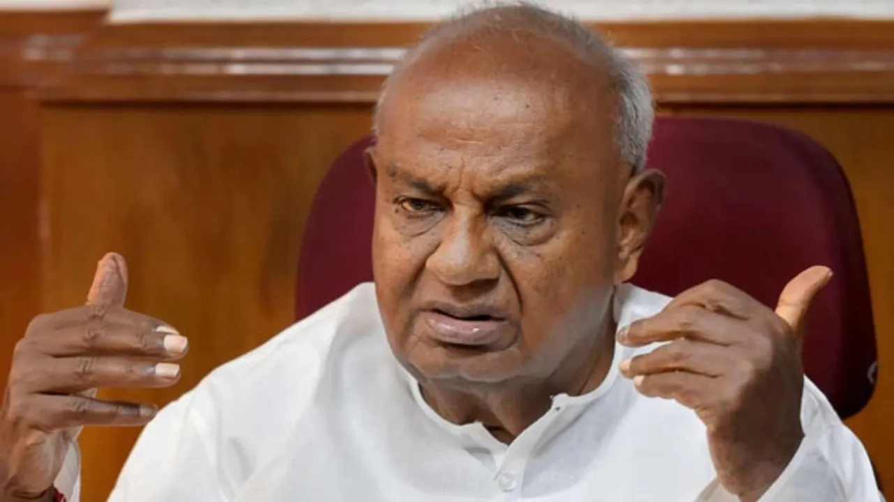 H D Deve Gowda, whose son and grandson are facing charges, not to celebrate Birthday