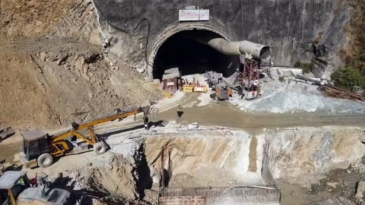 Uttarkashi tunnel Uttarakhand Tunnel Collapse