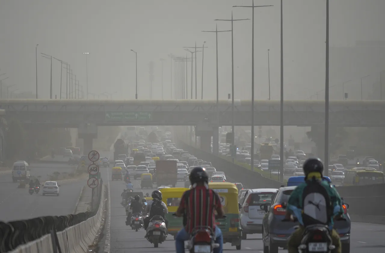 Air Pollution in Gurugram Delhi Dust