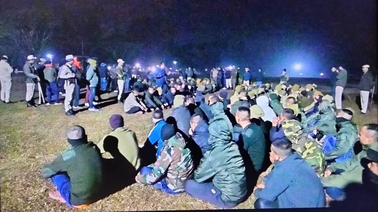Manipur Police trainees clash
