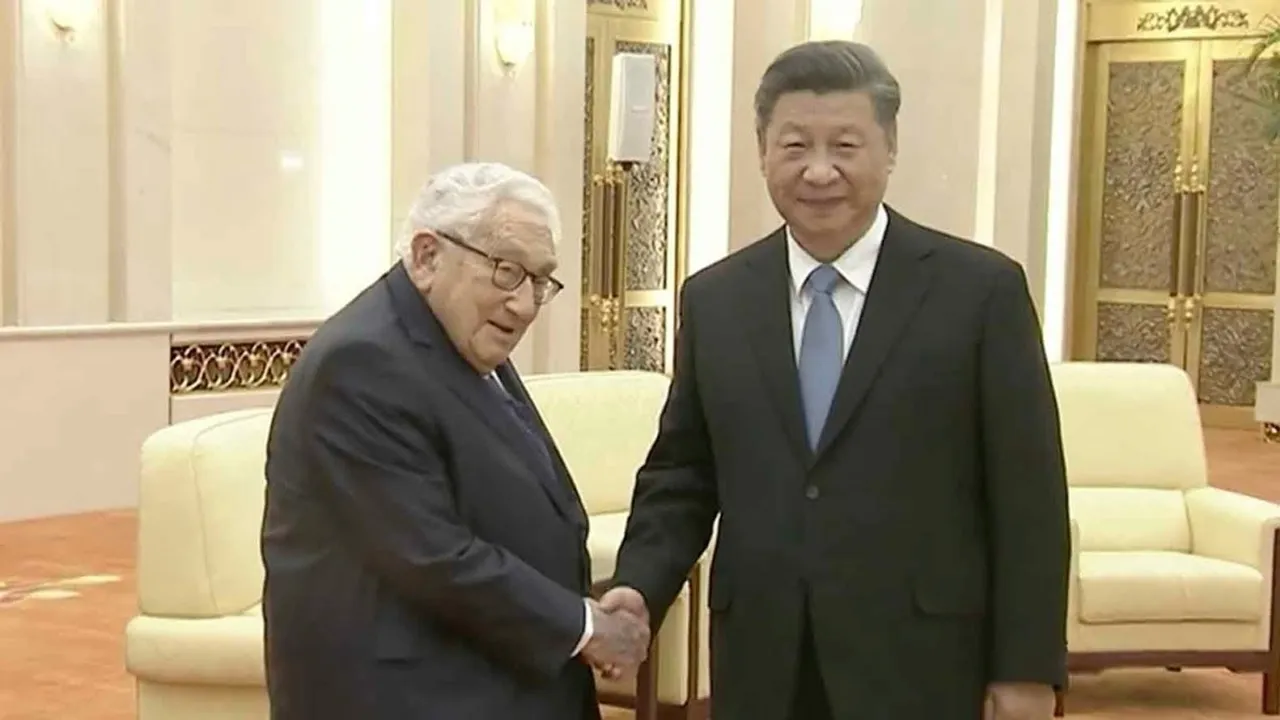 Xi Jinping Henry Kissinger