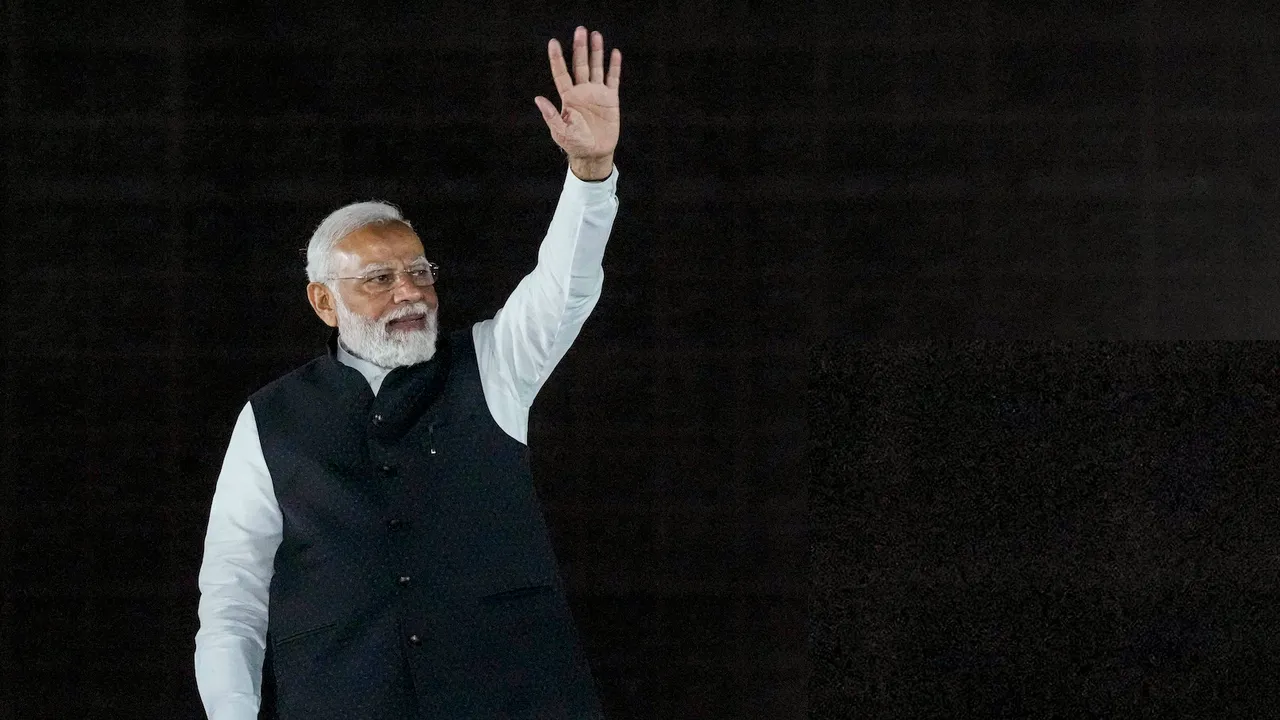PM Modi at victory rally after massive win in Northeastern states