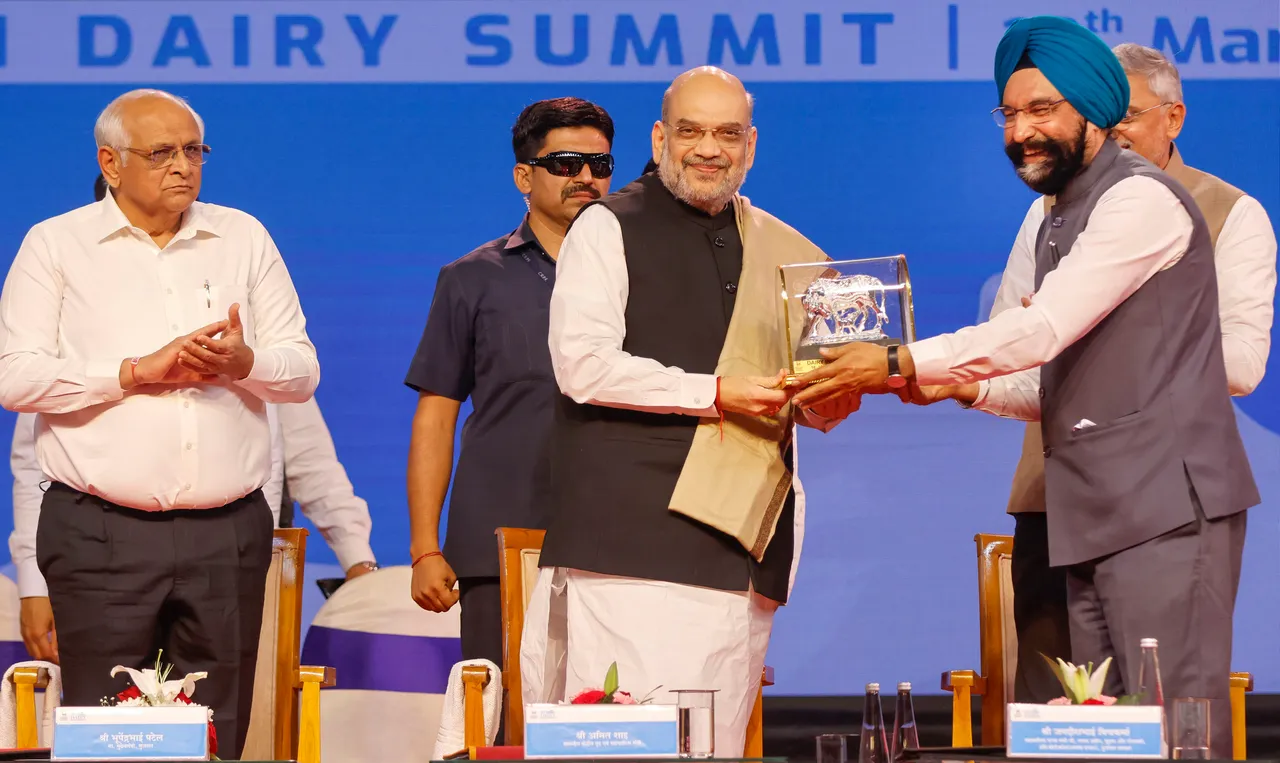 We have to set target to contribute 33% of global milk production by 2033-34: Amit Shah