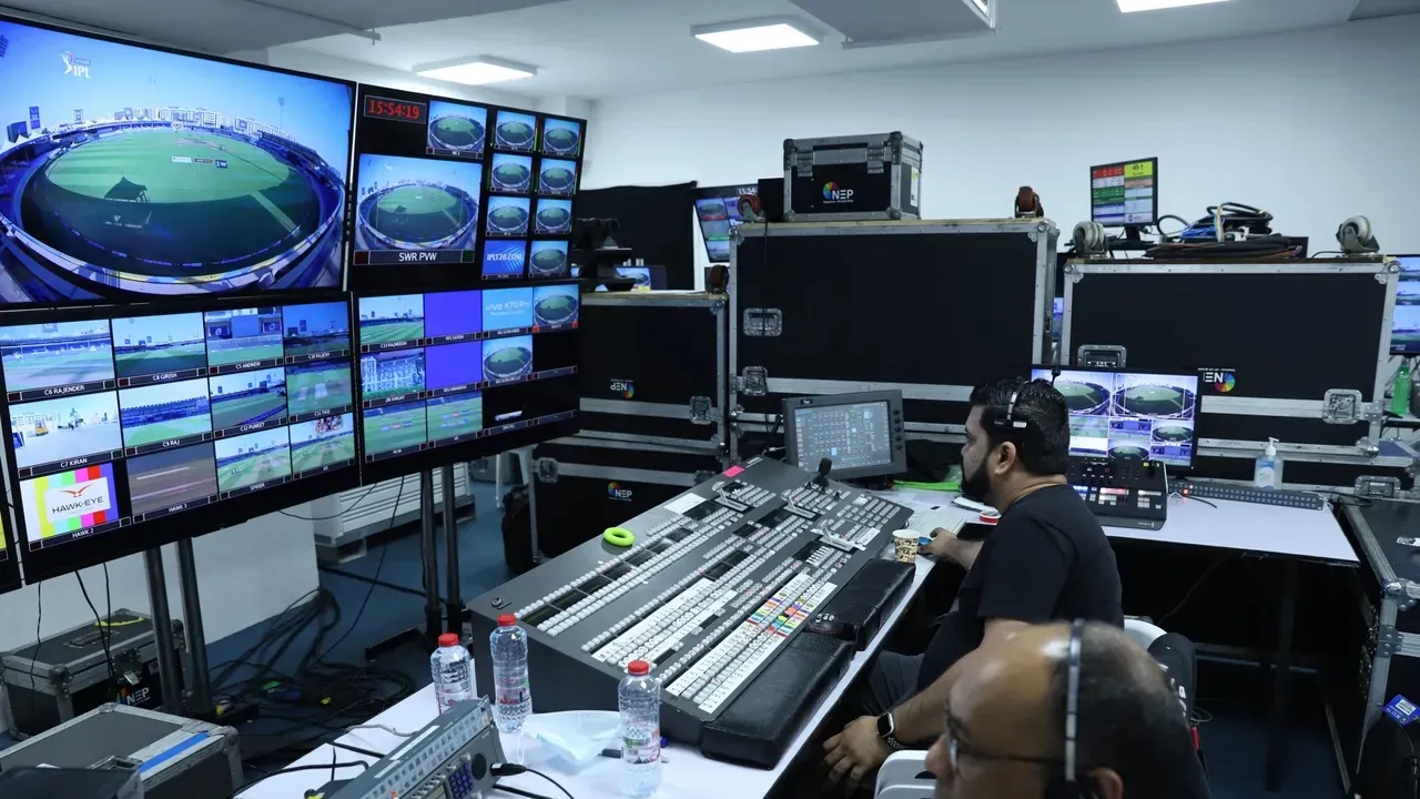 BCCI media rights television production