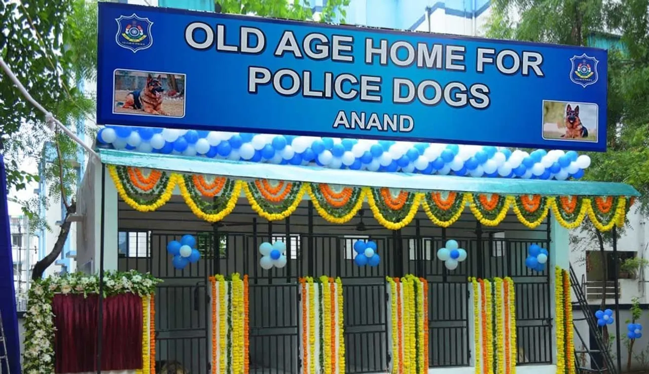 'Retirement home' set up for police dogs in Gujarat