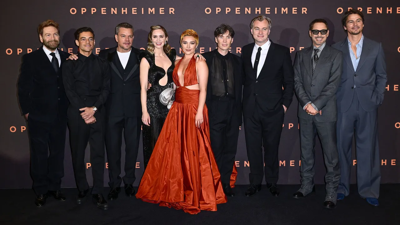 'Oppenheimer' cast leaves London premiere midway as Hollywood stars join writer strike