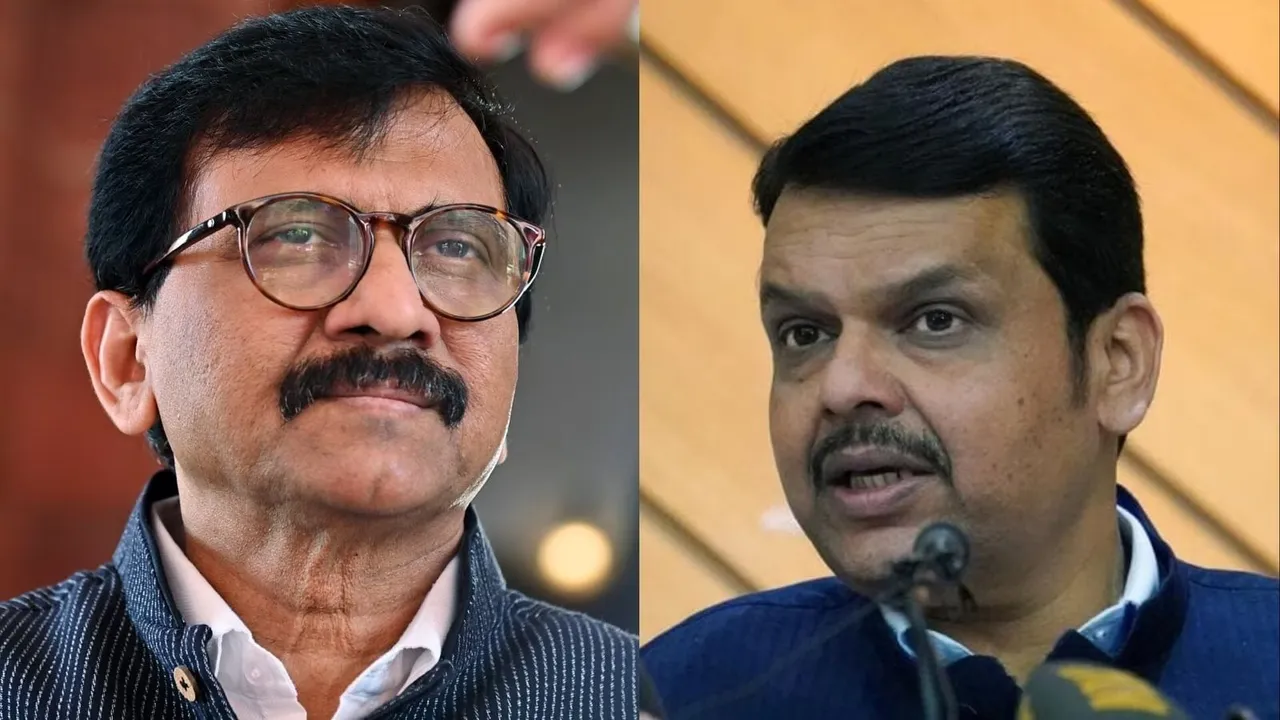 Sanjay Raut Devendra Fadnavis