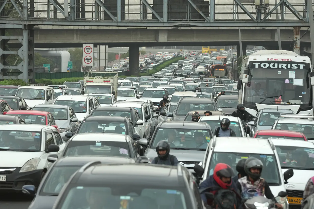 G20 Summit Traffic jam in Delhi