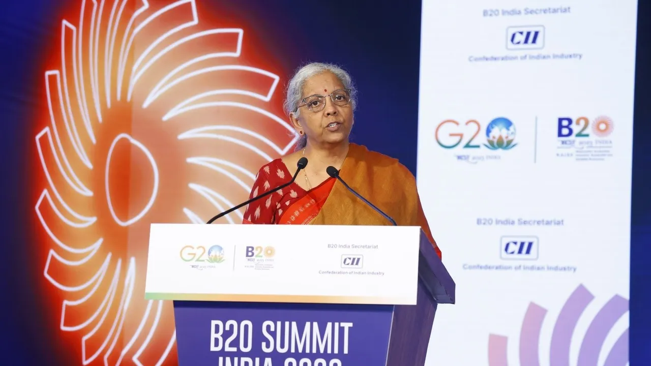 Nirmala Sitharaman B20 Summit India