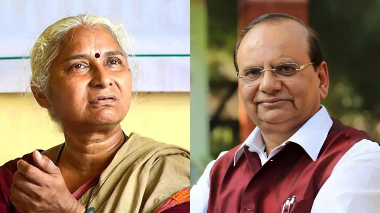 Medha Patkar V K Saxena