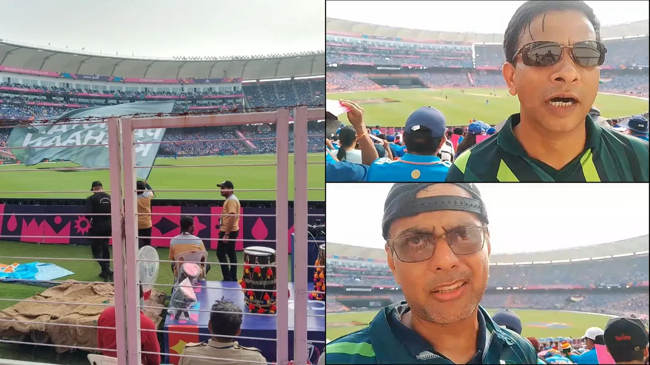 India vs Pakistan Fans Narendra Modi Stadium