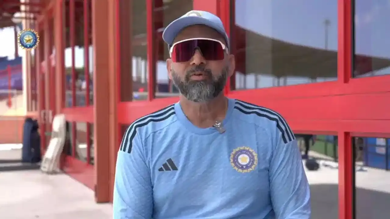 India bowling coach Paras Mhambrey