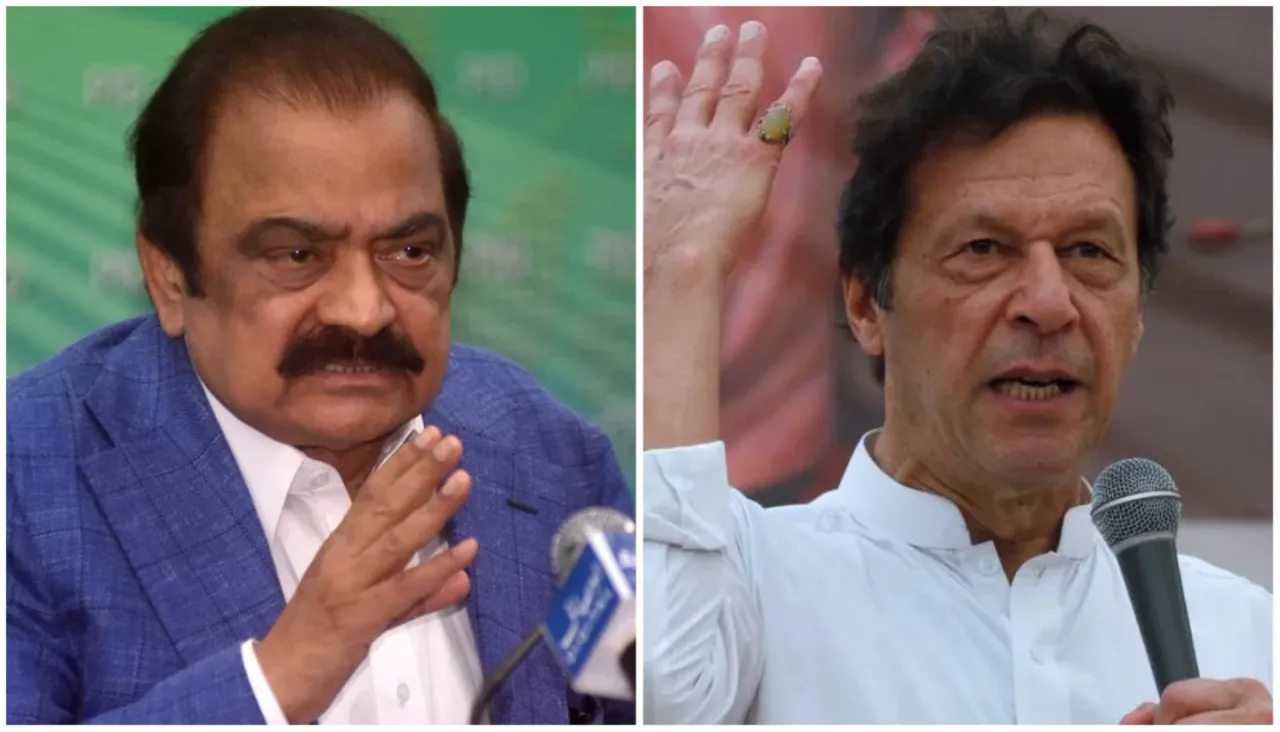 imran khan rana sanaullah Pakistan