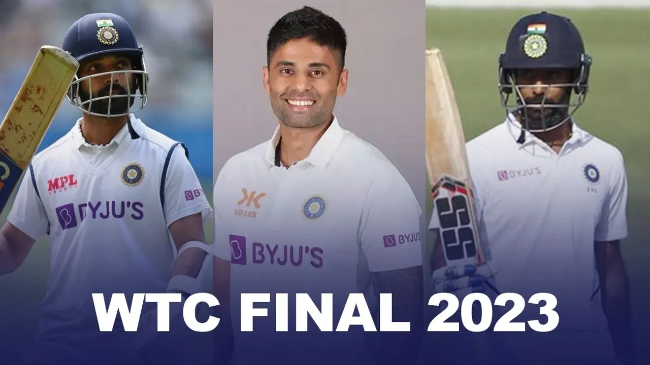 WTC Final Indian Cricket Team