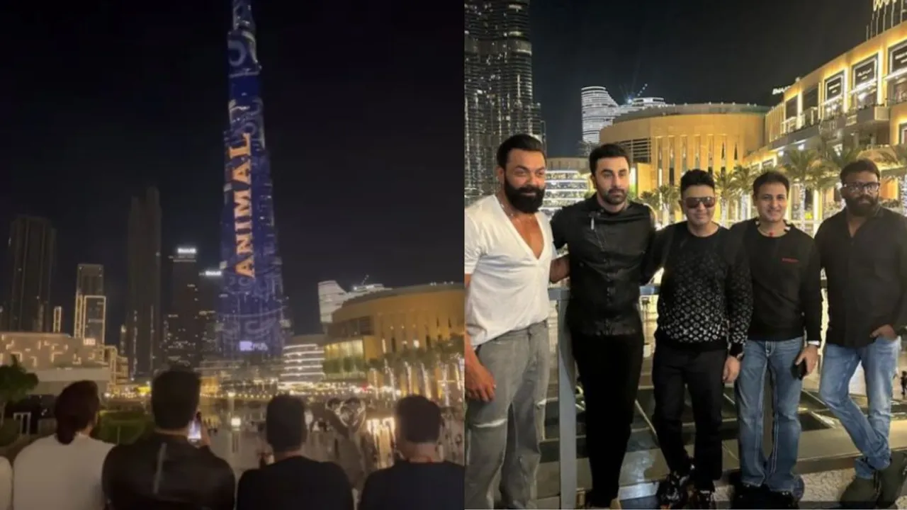 Ranbir Kapoor-starrer 'Animal' teaser displayed at Burj Khalifa