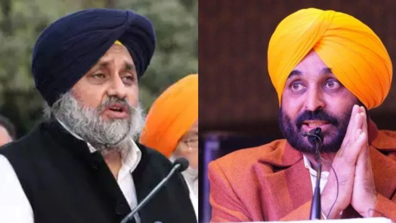 Sukhbir Badal sends legal notice to Bhagwant Mann for 'malicious' allegations