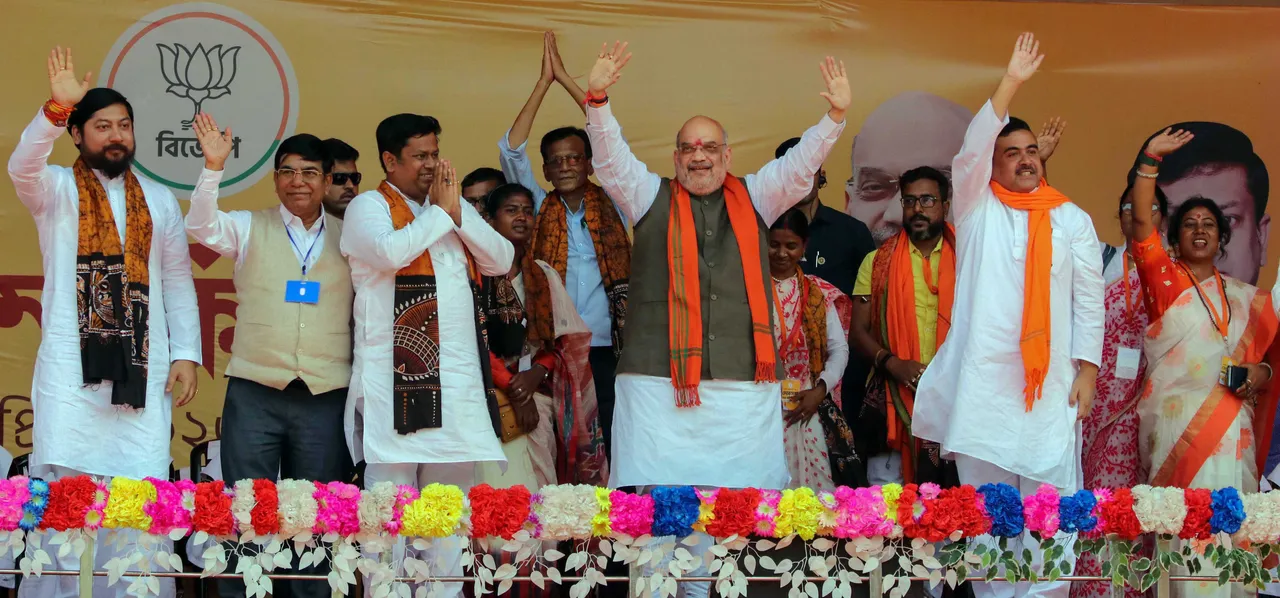 Amit Shah sets target of winning 35 Lok Sabha seats in Bengal