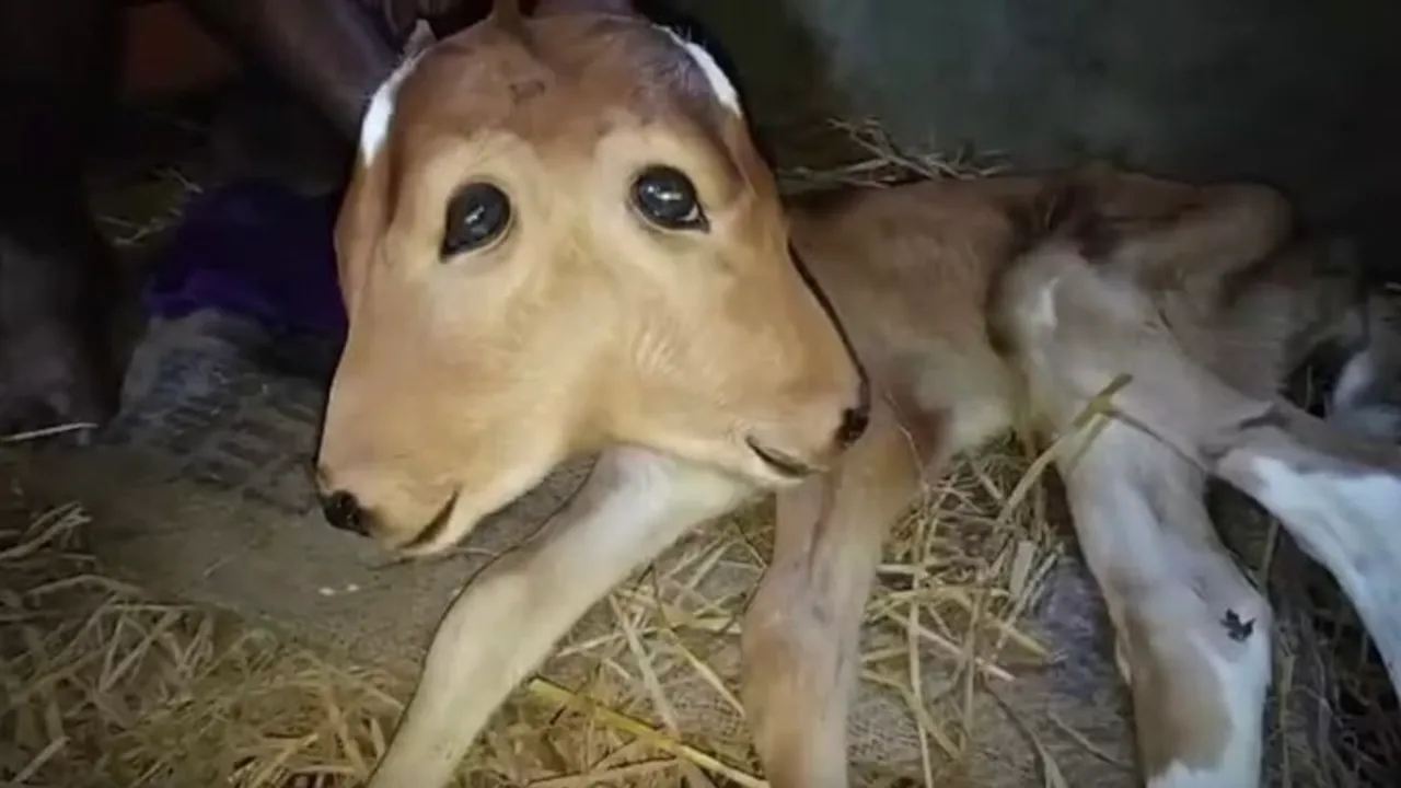 Two headed calf