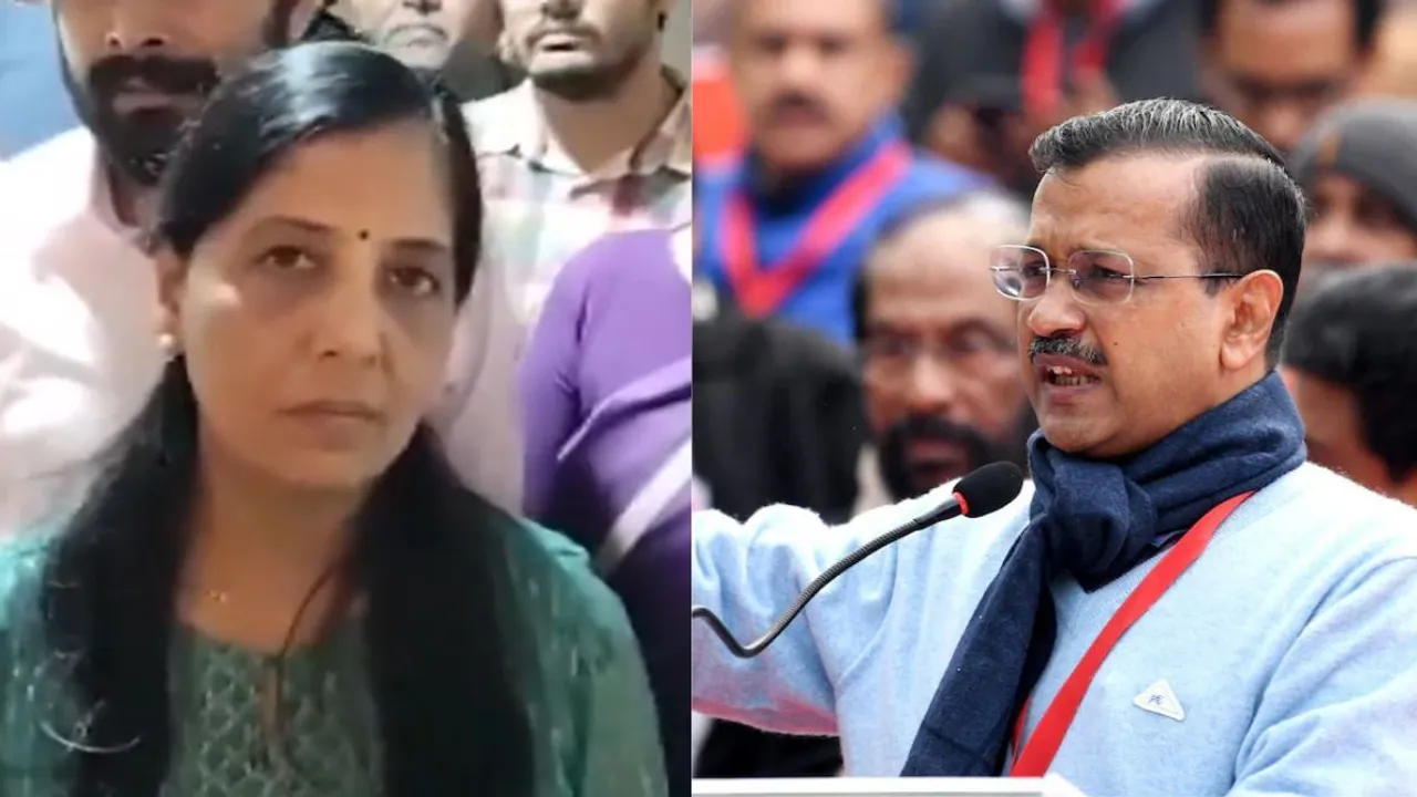 Sunita Kejriwal Arvind Kejriwal