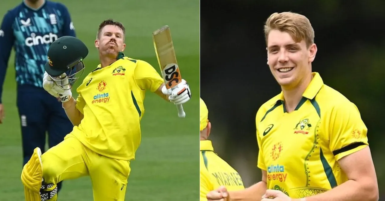 David Warner Cameron Green IPL Australia