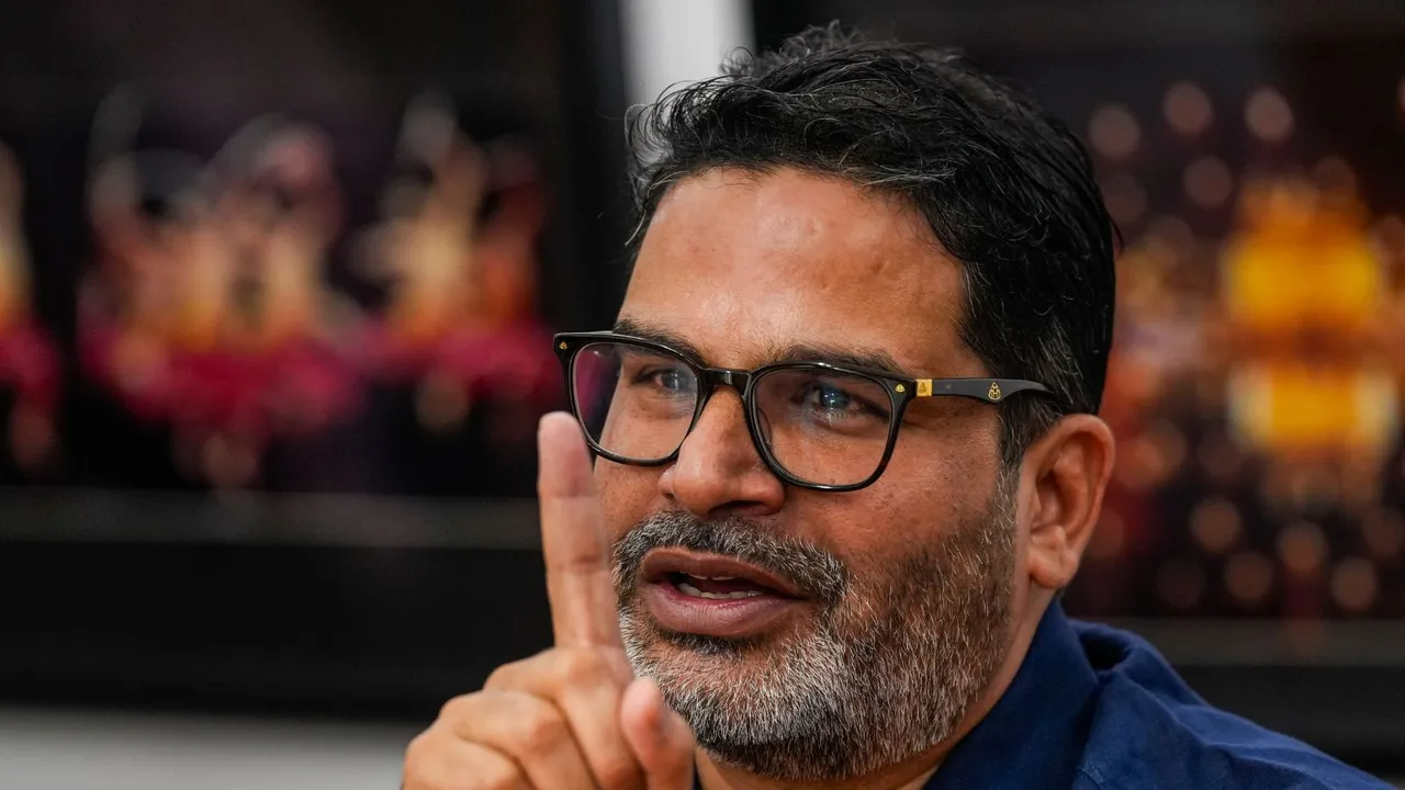 Political strategist-turned-activist Prashant Kishor during an interview with PTI, in New Delhi, Friday, April 5, 2024