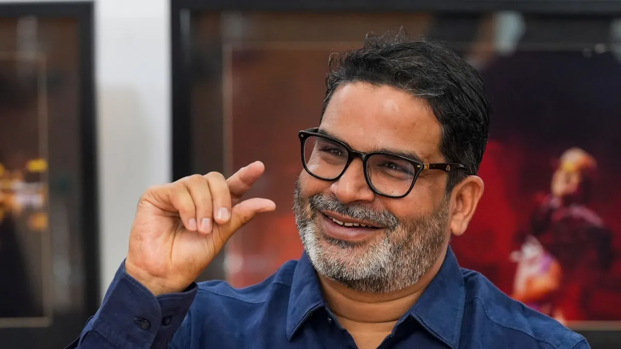 Political strategist-turned-activist Prashant Kishor during an interview with PTI, in New Delhi, Friday, April 5, 2024