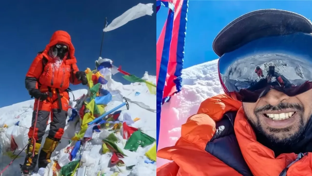 Shrinivas Sainis Dattatraya Mount Everest
